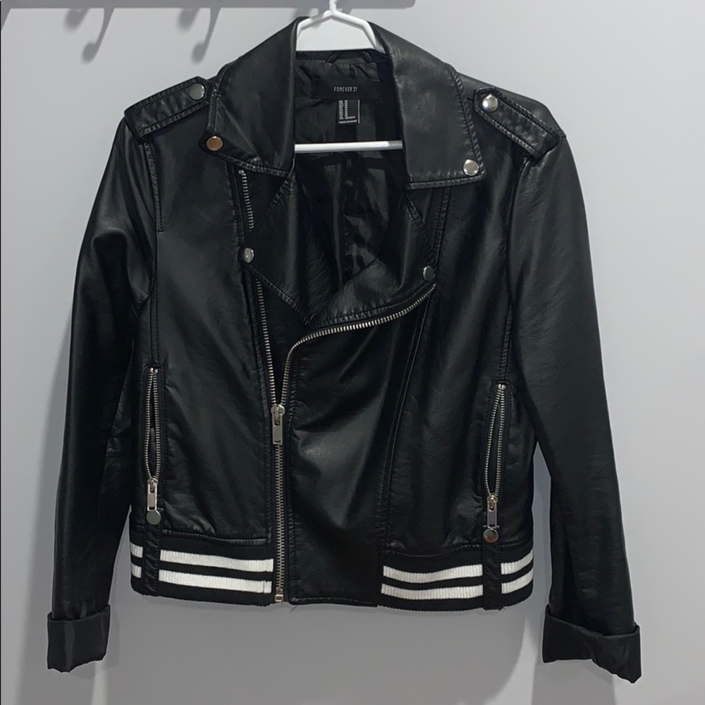 Leather Moto Jacket